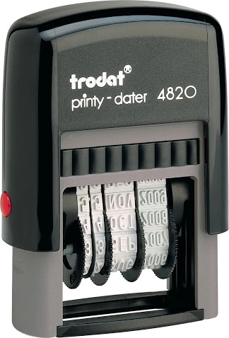 Датер пластиковий Trodat 4820 4 мм.