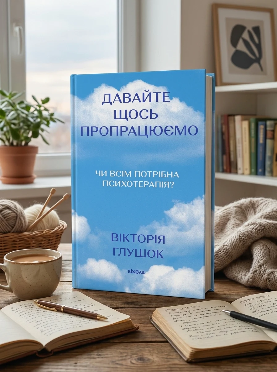 Давайте щось пропрацюємо. Чи всім потрібна психотерапія? — Вікторія Глушок, фото 2