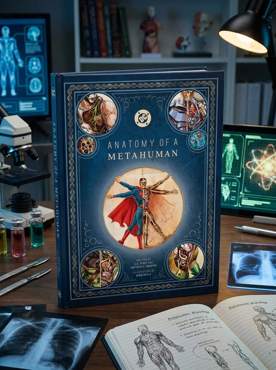 DC Comics: Anatomy of a Metahuman — Matthew K. Manning, фото 2