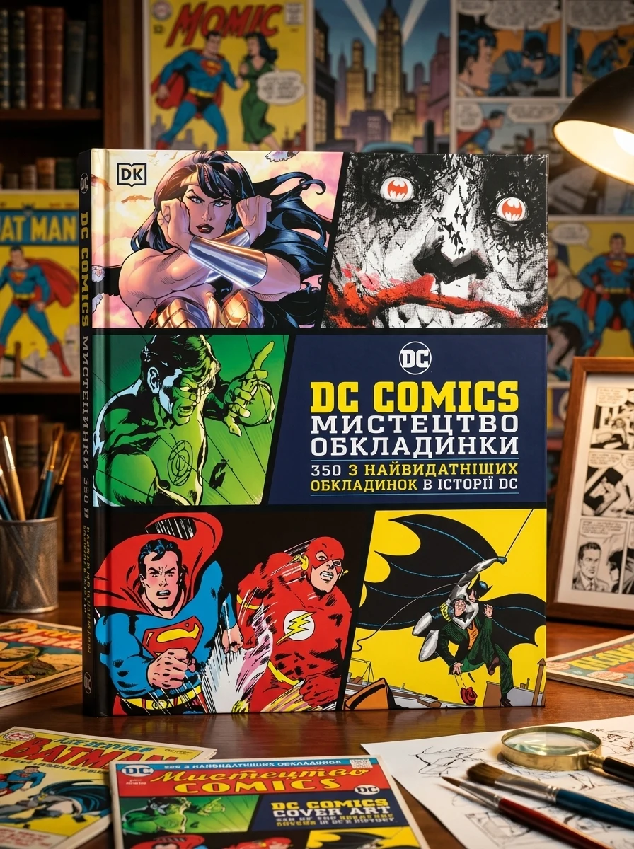 DC Comics Cover Art — Комікси та манґи