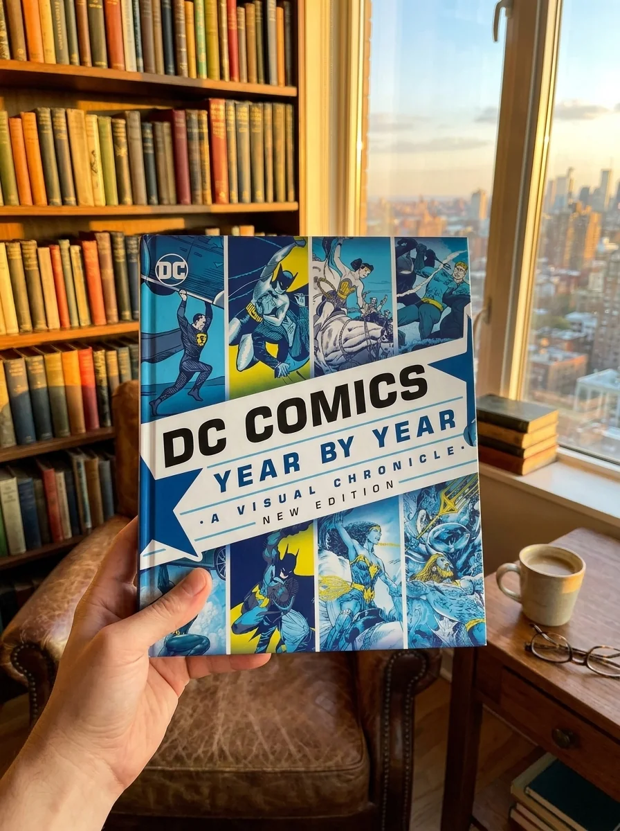 DC Comics Year By Year New Edition. A Visual Chronicle — Алекс Ірвін, обкладинка