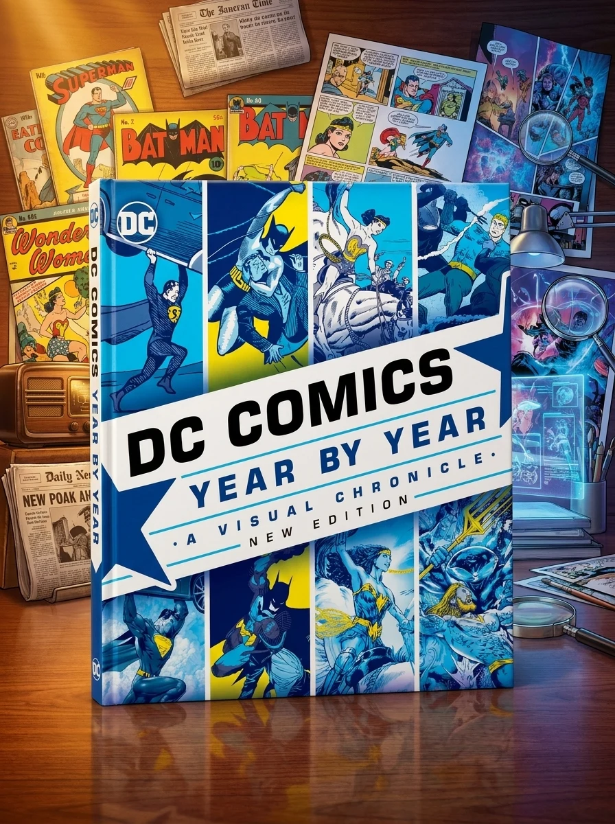 DC Comics Year By Year New Edition. A Visual Chronicle — Комікси та манґи