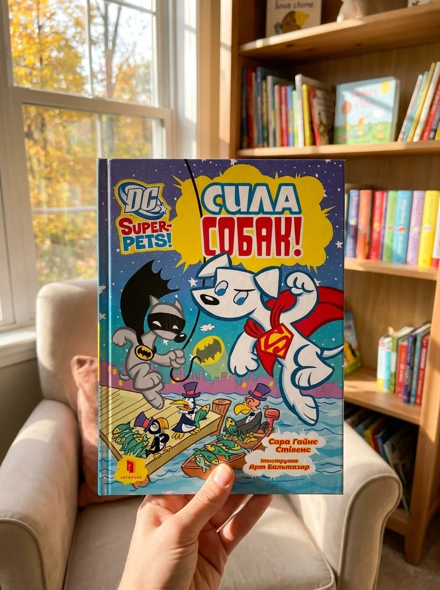 DC Super-Pets Сила собак — Сара Гайнс Стівенс, обкладинка