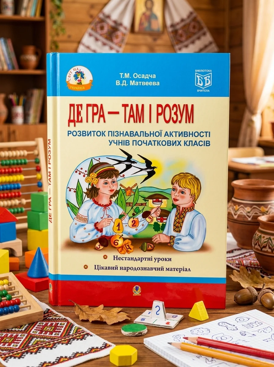 Де гра - там і розум. Розвиток пізнавальної активності учнів початкових класів — Наука та психологія