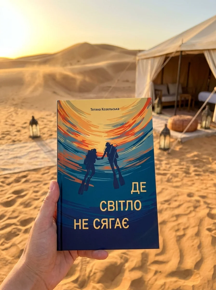 Де світло не сягає — Художня література