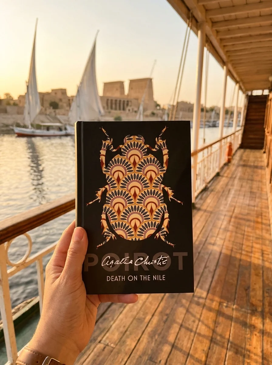 Death on the Nile — Аґата Крісті, обкладинка