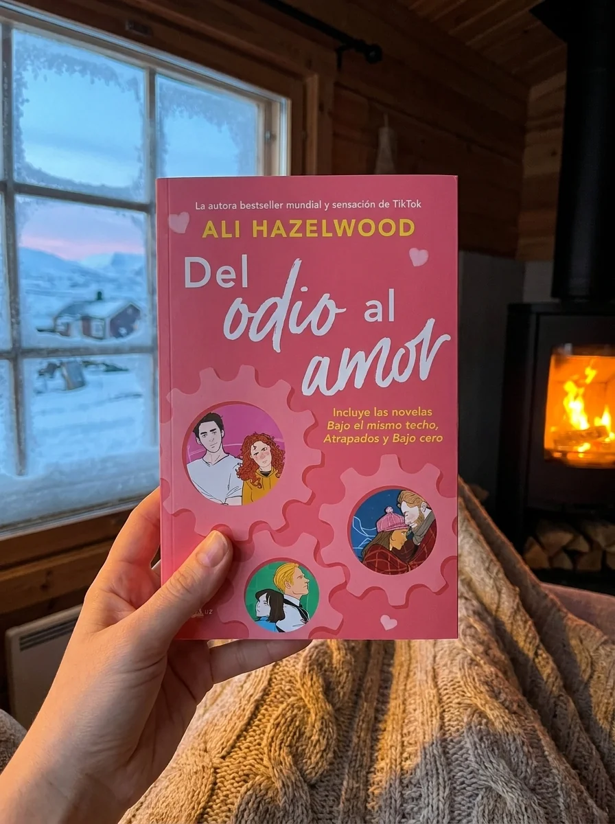 Del odio al amor (Spanish Edition) — Алі Гейзелвуд, обкладинка
