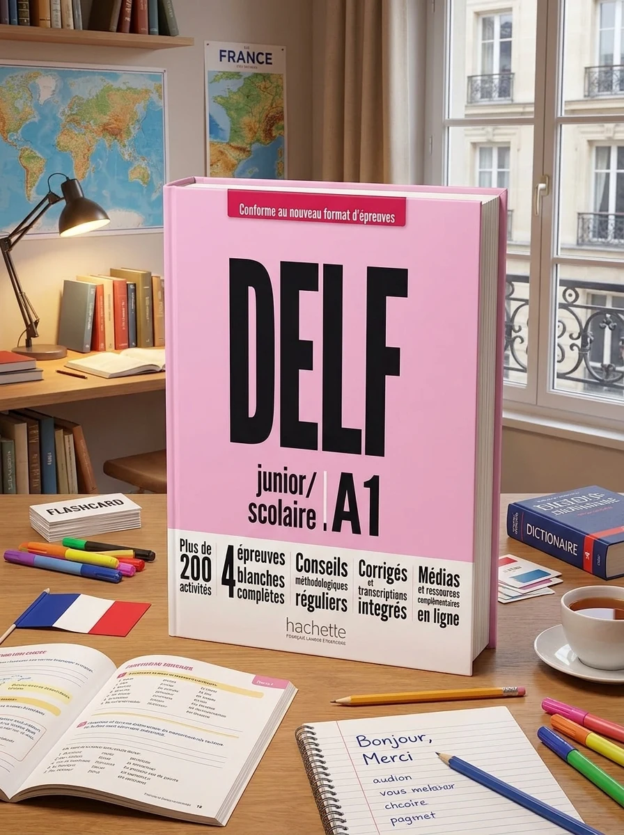 DELF junior/scolaire - Nouveau format d'épreuves (A1) — Вивчення мов
