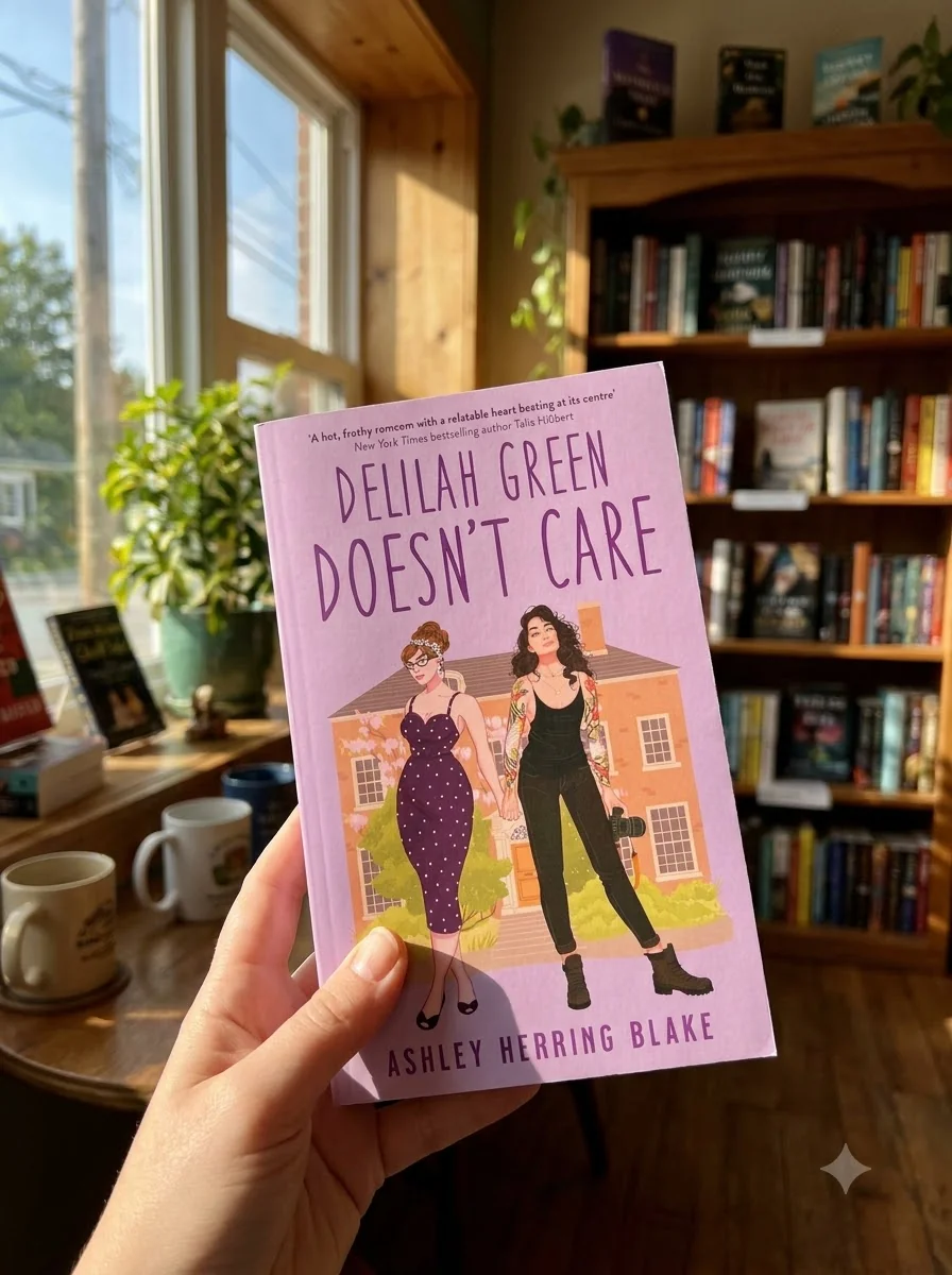Delilah Green Doesn't Care — Ешлі Геррінг Блейк, обкладинка