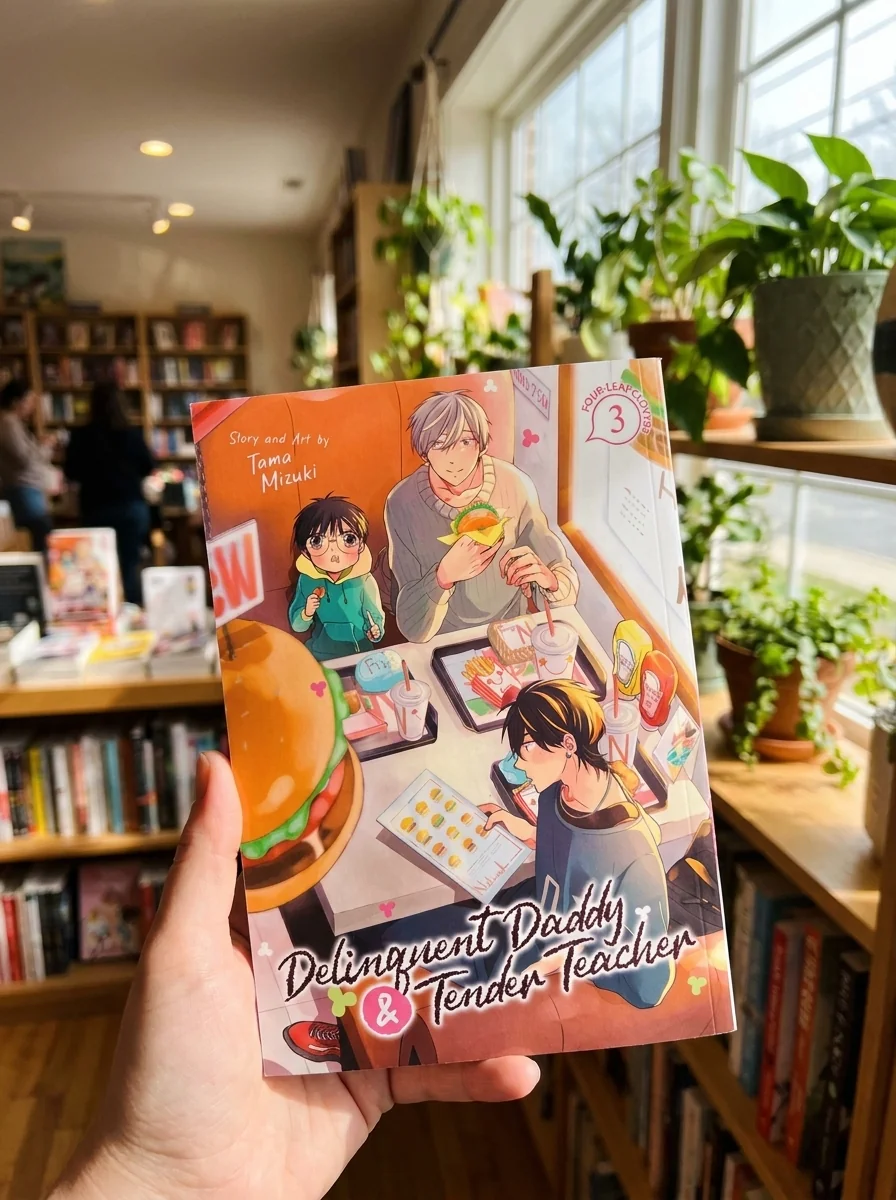 Delinquent Daddy and Tender Teacher Vol. 3: Four-Leaf Clovers — Комікси та манґи