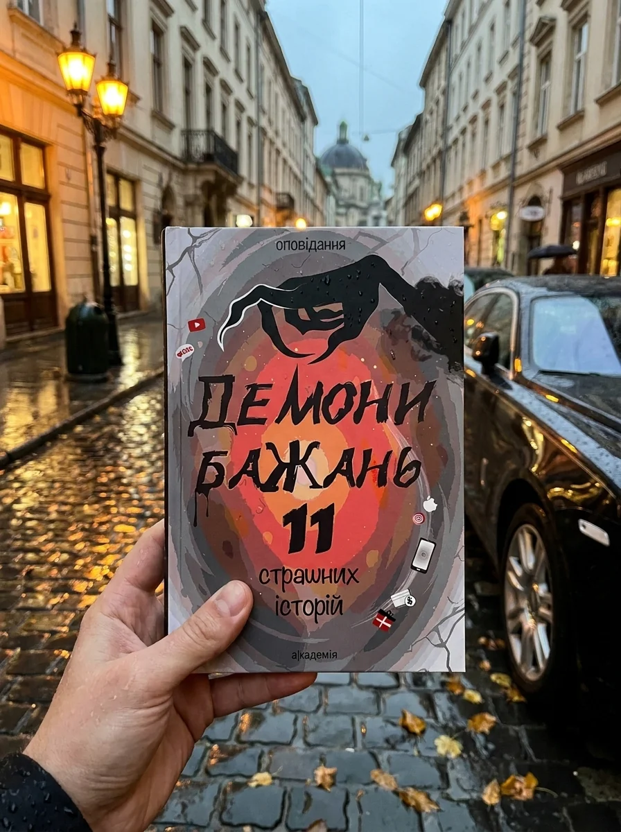 Демони бажань. 11 страшних історій — Віталіна Макарик, обкладинка