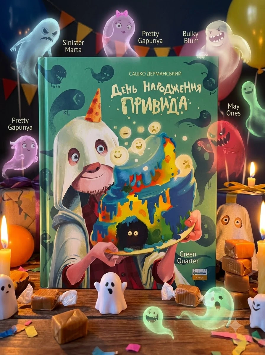День народження привида (Наш формат) — Дитячі книги
