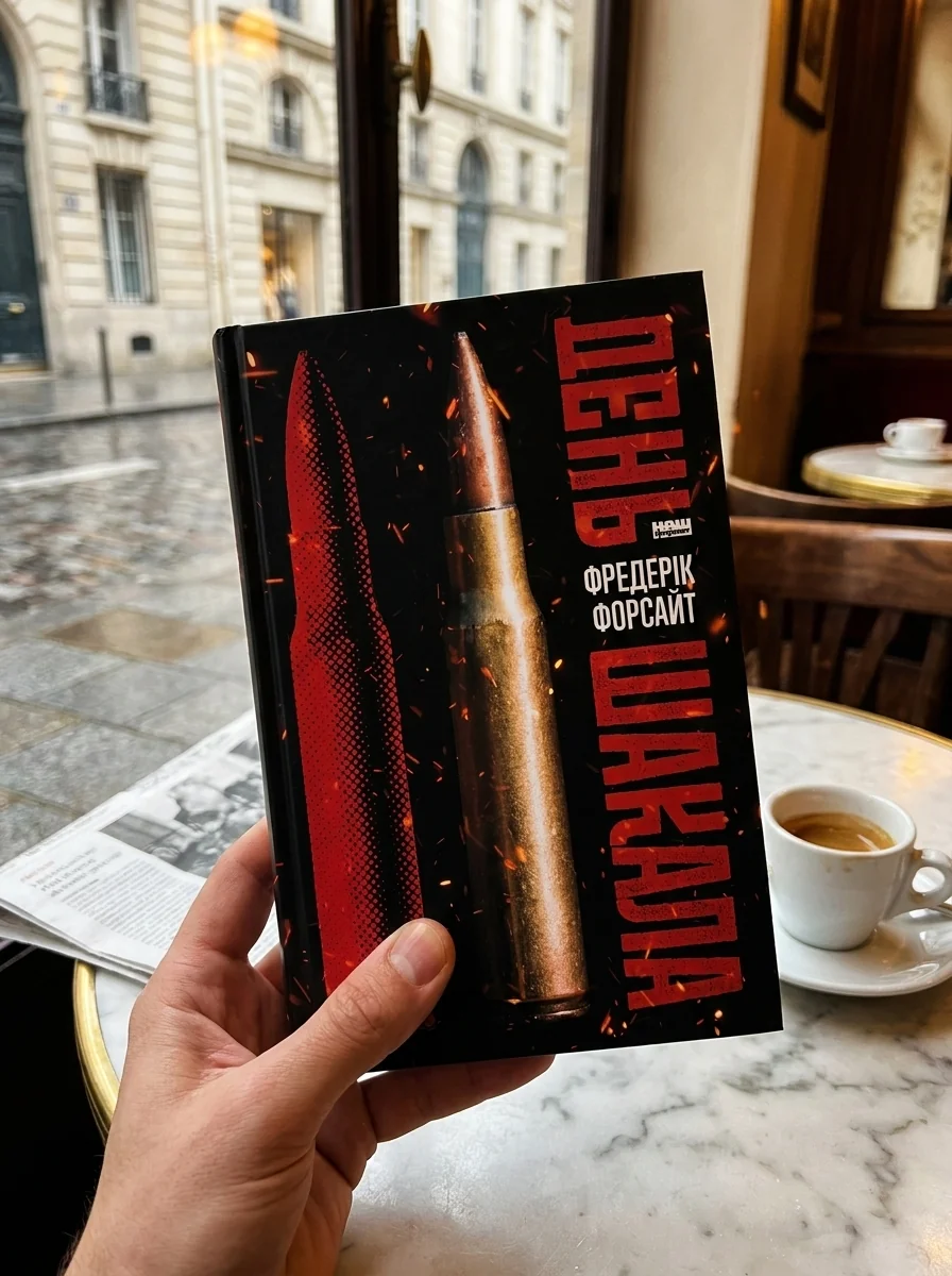 День Шакала — Фредерік Форсайт, обкладинка