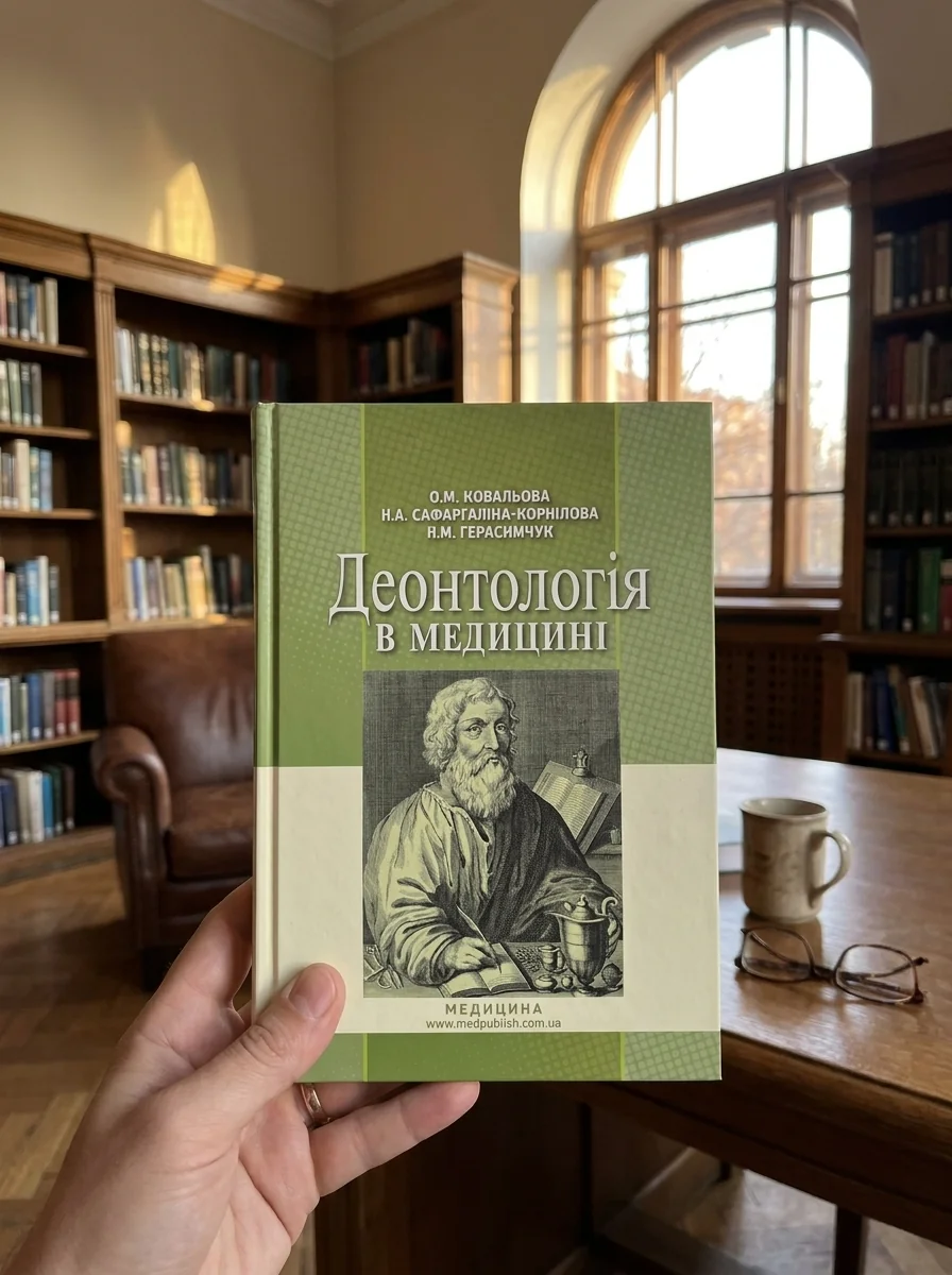 Деонтологія в медицині: підручник (ВНЗ ІV р. а.) — Книги