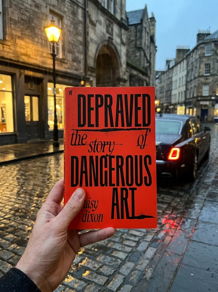 Depraved: The Story of Dangerous Art — Daisy Dixon, обкладинка