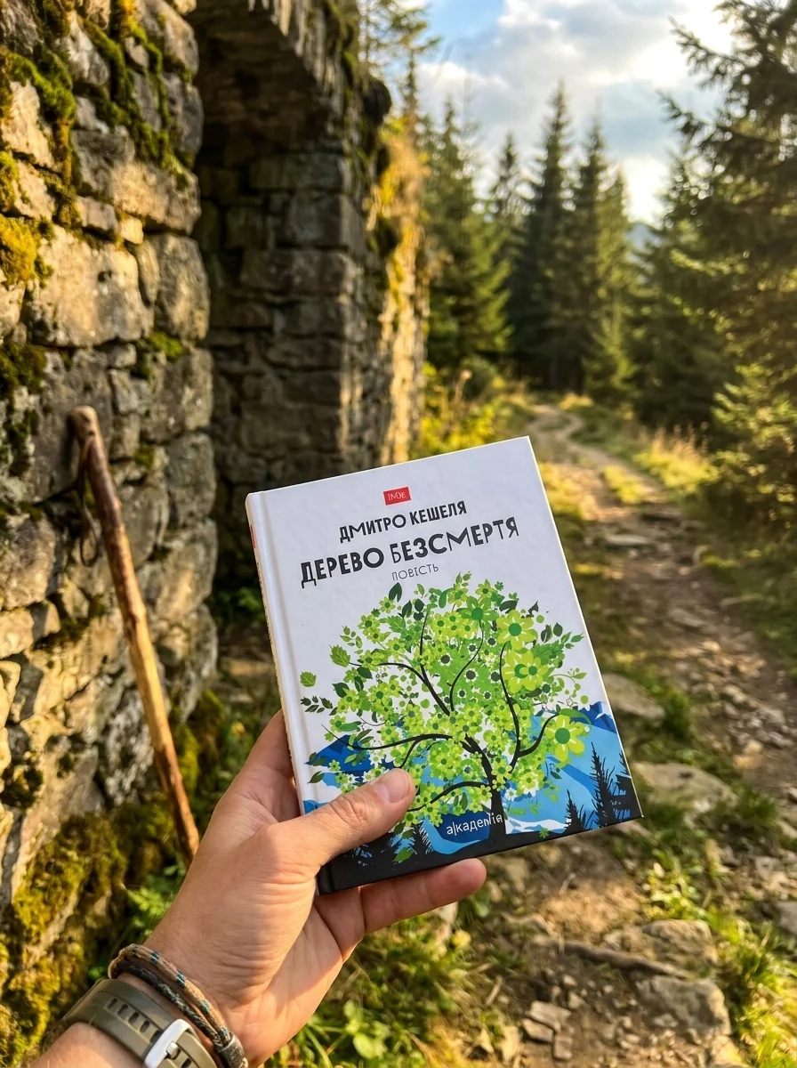 Дерево безсмертя — Кешеля Д., обкладинка
