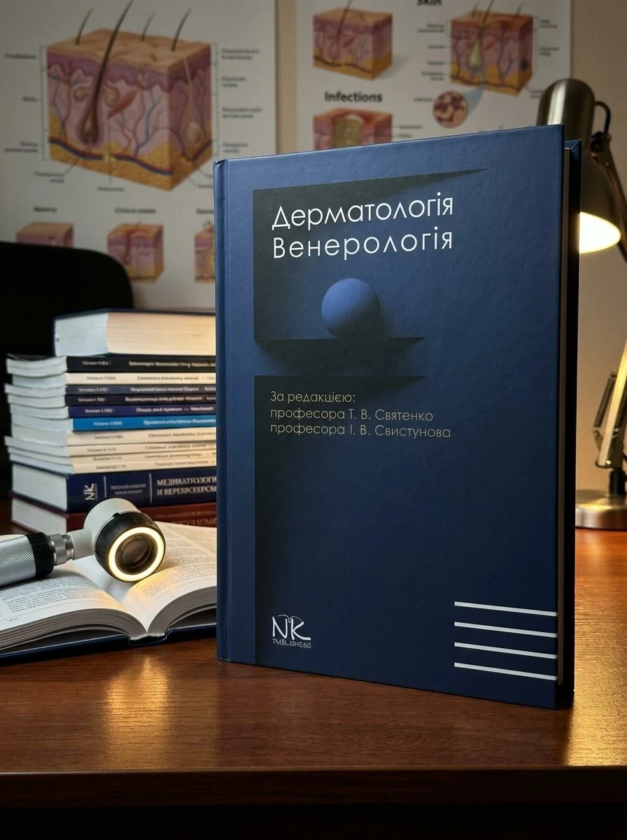 Дерматологія. Венерологія = Dermatology. Venereology: атлас укр. та англ. мовами