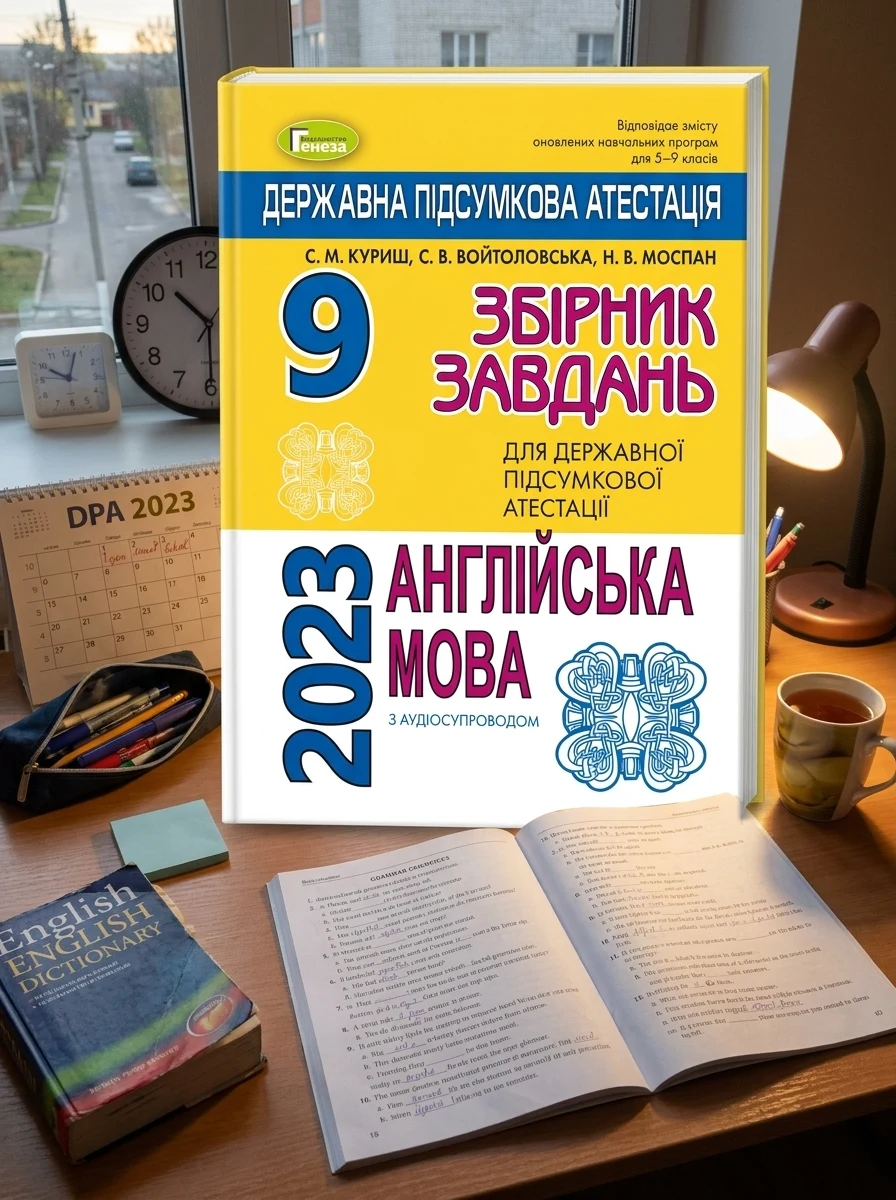 Державна підсумкова атестація 2023. Збірник завдань. Англійська мова 9 клас — Вивчення мов