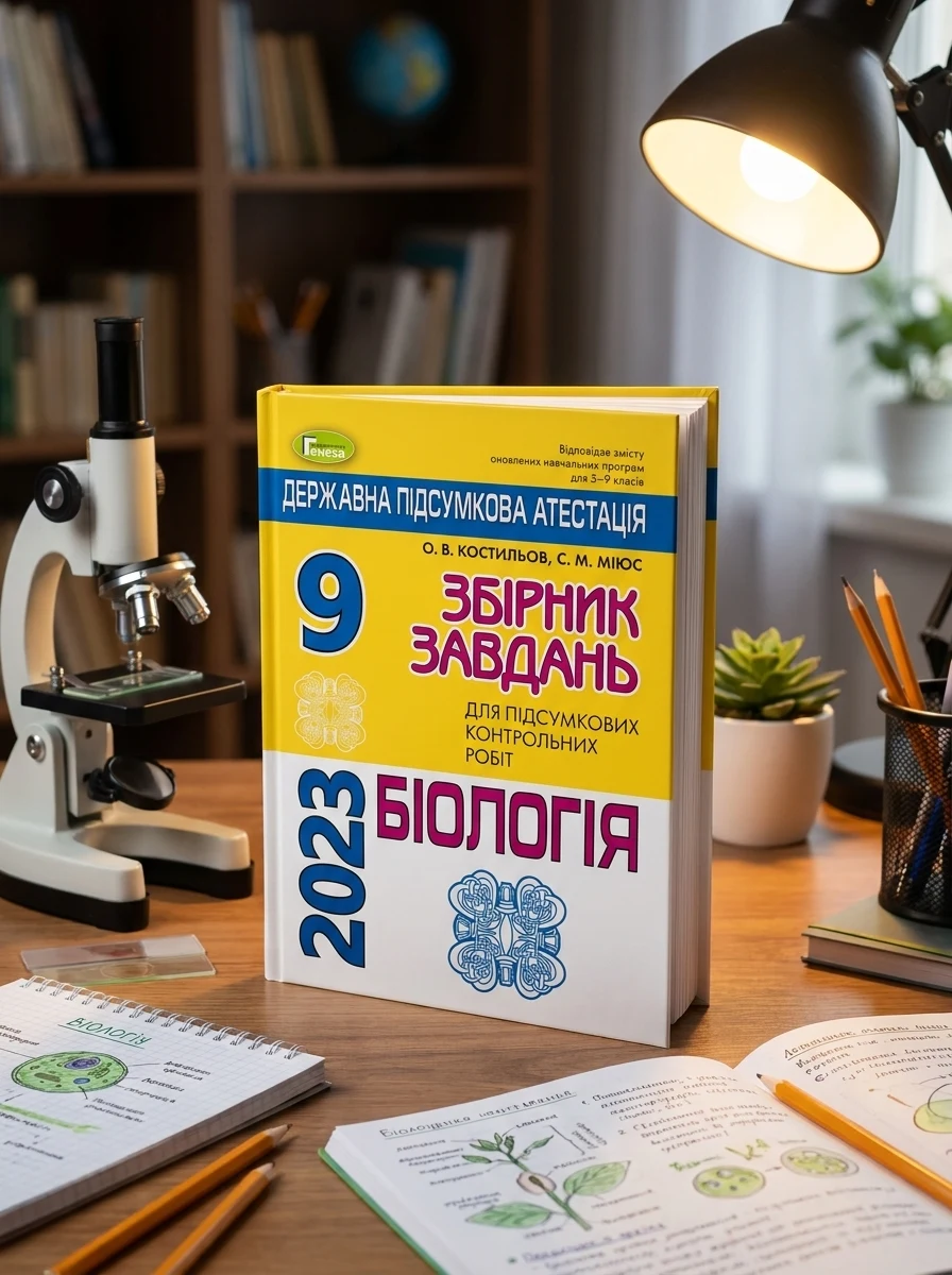 Державна підсумкова атестація 2023. Збірник завдань. Біологія 9 клас
