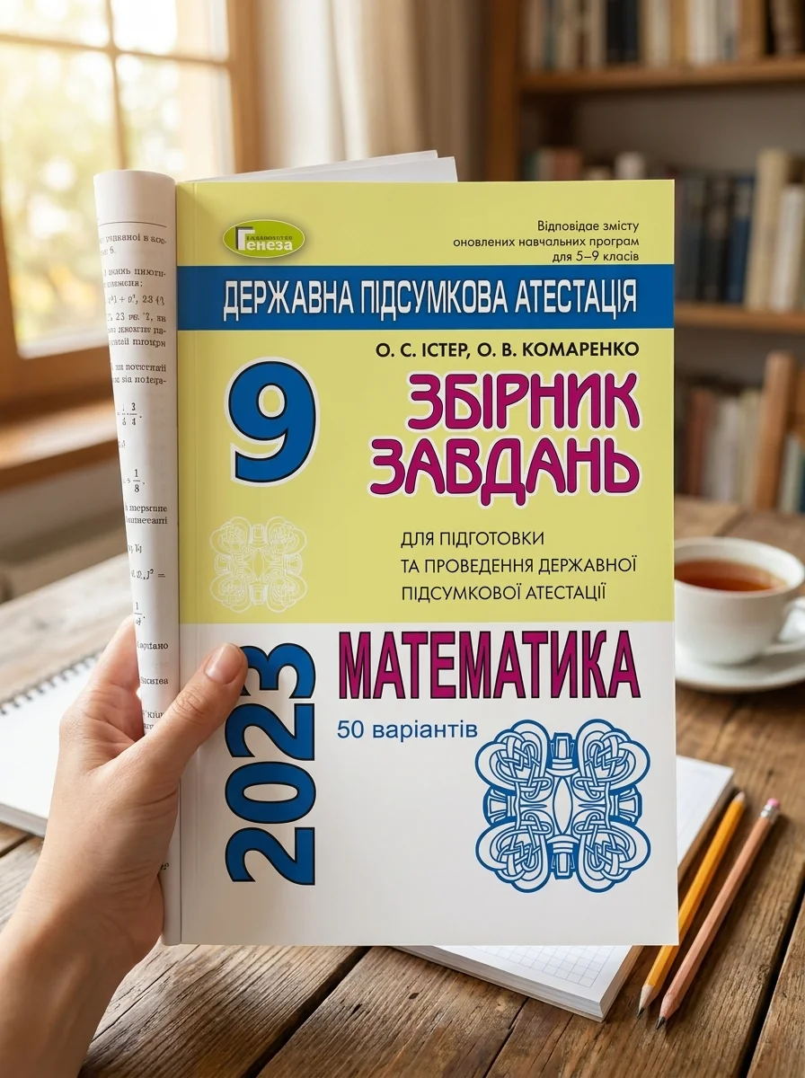 Державна підсумкова атестація 2023. Збірник завдань. Математика 50 варіантів. 9 клас