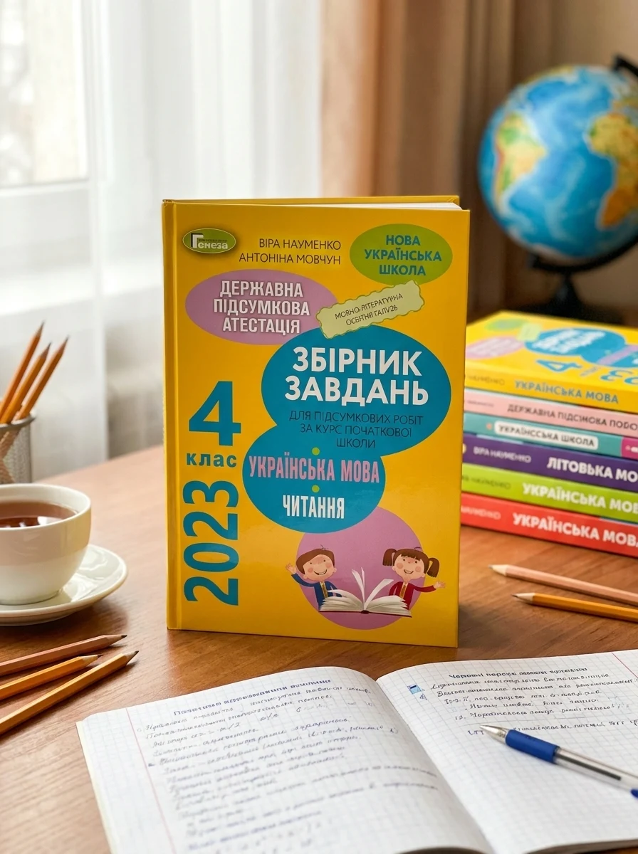 Державна підсумкова атестація 2023. Збірник завдань. Українська мова та літературне читання 4 клас