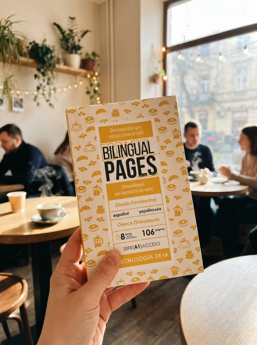 Desconocidos que entran a tomar café / Незнайомці, що заходять на каву — Книги