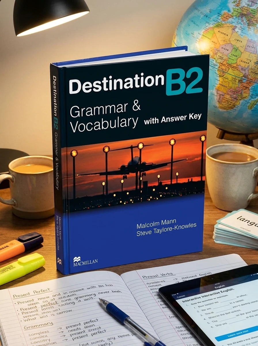 Destination B2. Grammar and Vocabulary Student's Book With Key — Малкольм Манн, обкладинка