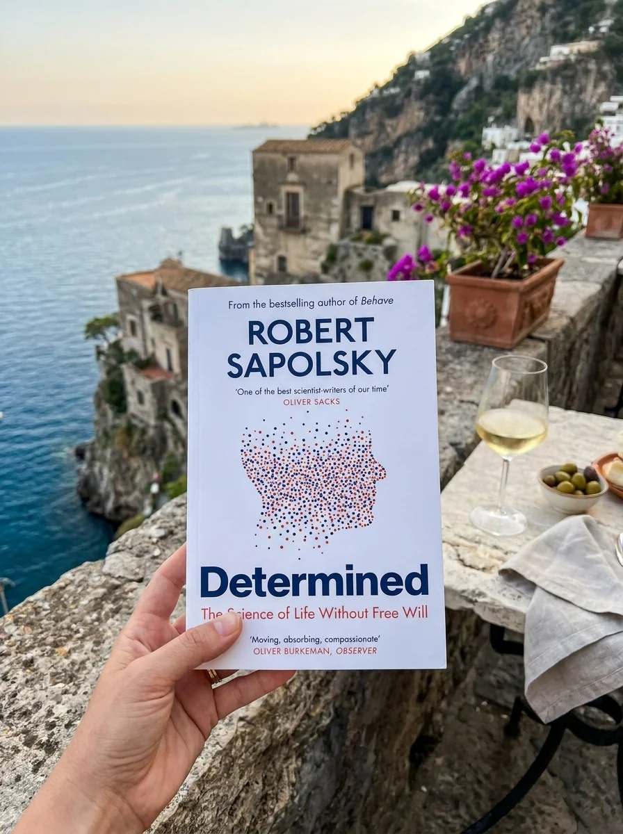Determined. The Science of Life Without Free Will — Роберт Сапольскі, обкладинка