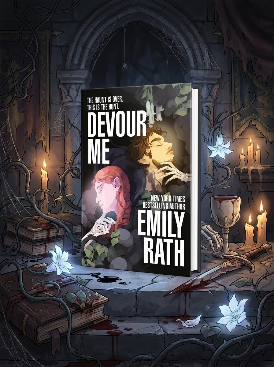 Devour Me — Емілі Рат, обкладинка