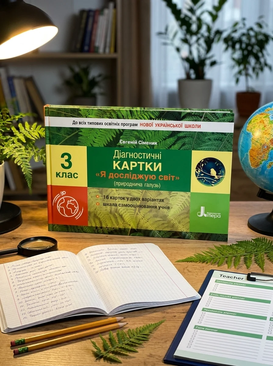 Діагностичні картки. Я досліджую світ. 3 клас