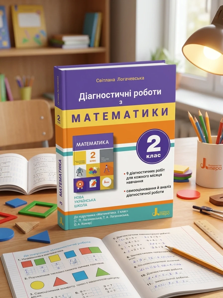 Діагностичні роботи з математики. 2 клас. — Вивчення мов
