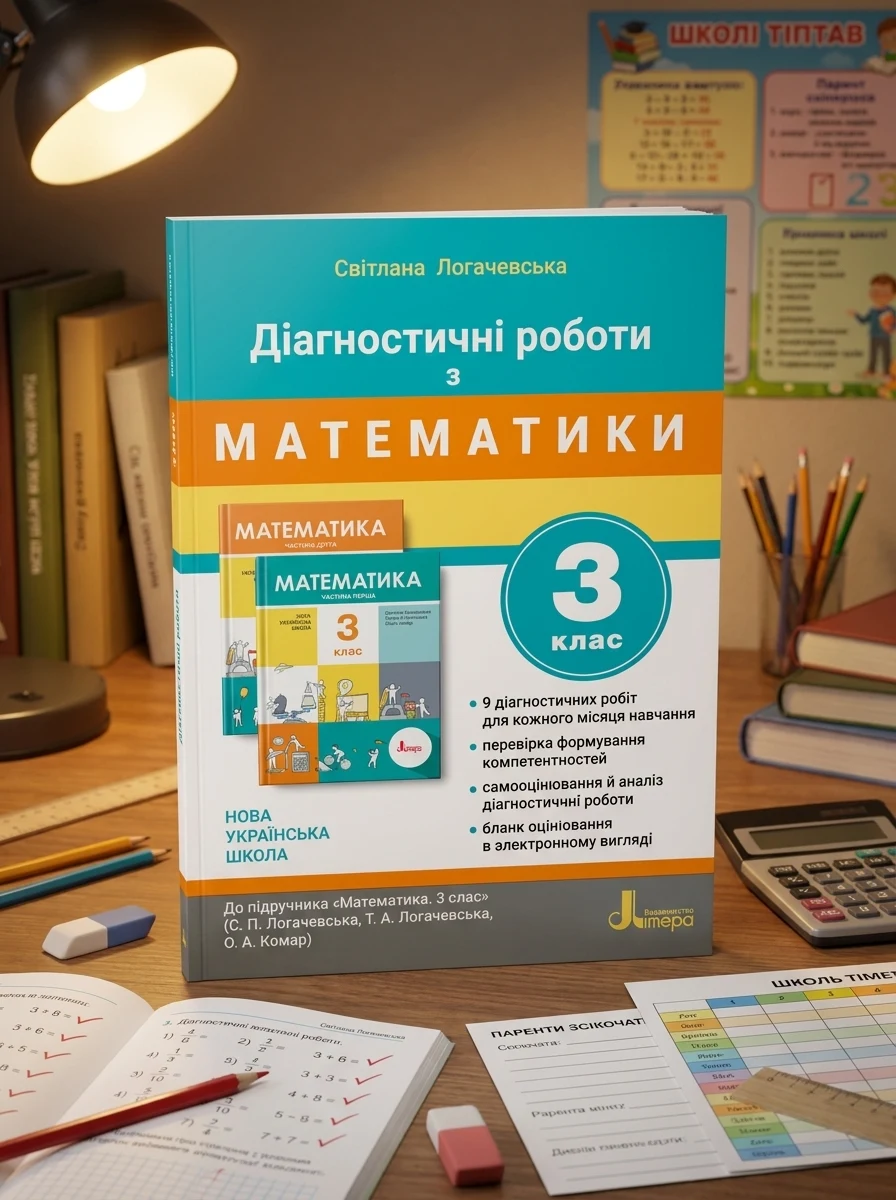 Діагностичні роботи з математики. 3 клас — Вивчення мов