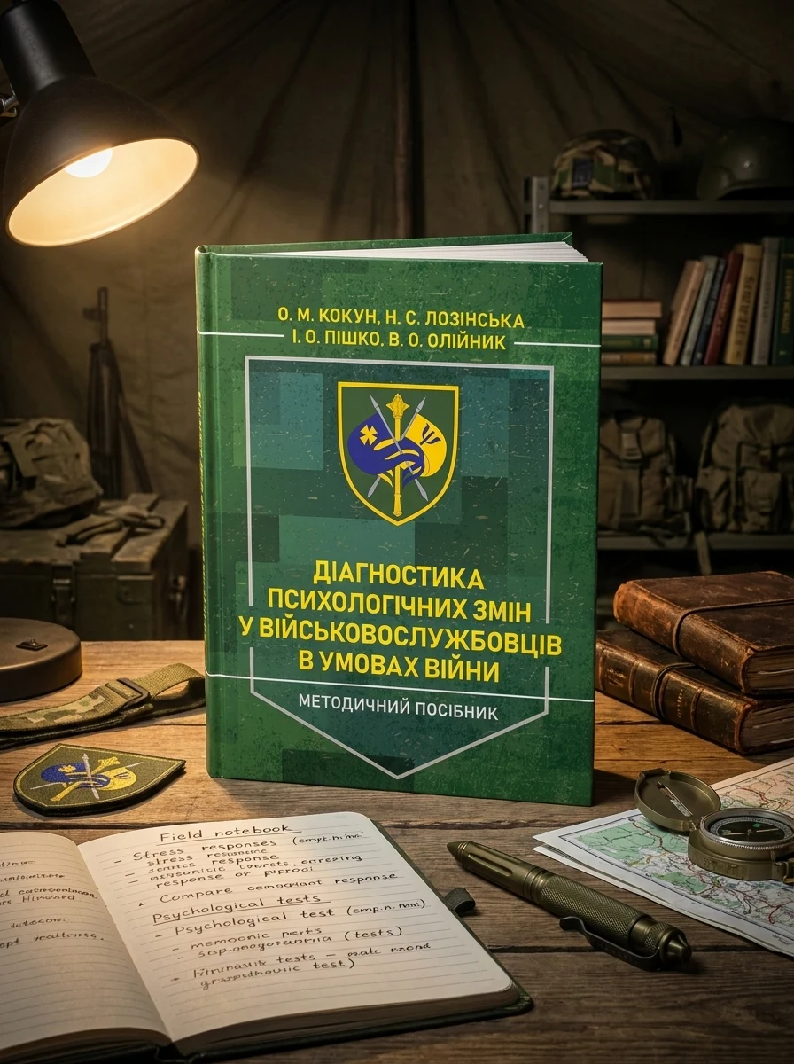 Діагностика психологічних змін у військовослужбовців в умовах війни. Методичний посібник — фото 2