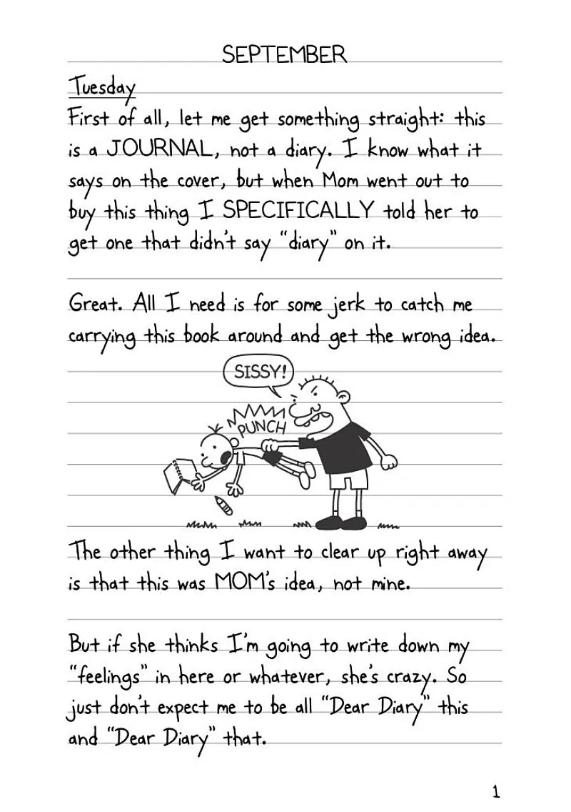 Diary of a Wimpy Kid Book 1. Special Disney+ Cover Edition — Кінні Джеф, фото 4