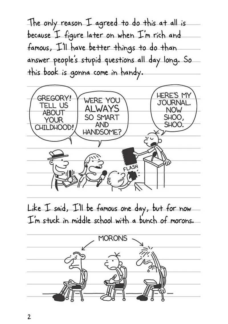 Diary of a Wimpy Kid Book 1. Special Disney+ Cover Edition — Кінні Джеф, фото 5
