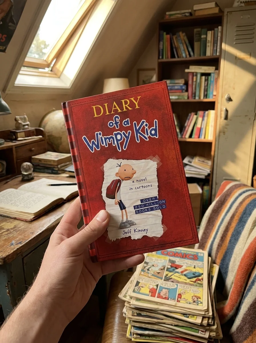 Diary of a Wimpy Kid Book 1. Special Disney+ Cover Edition — Кінні Джеф, обкладинка