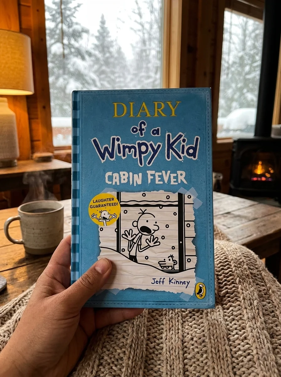 Diary of a Wimpy Kid. Cabin Fever. Book 6 — Джеф Кінні, обкладинка