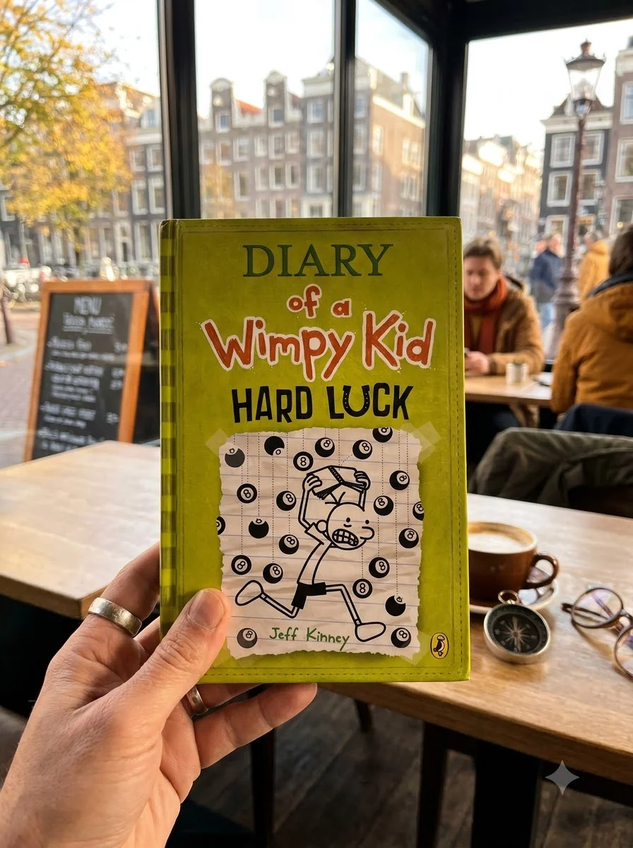 Diary of a Wimpy Kid. Hard Luck. Book 8 — Джеф Кінні, обкладинка