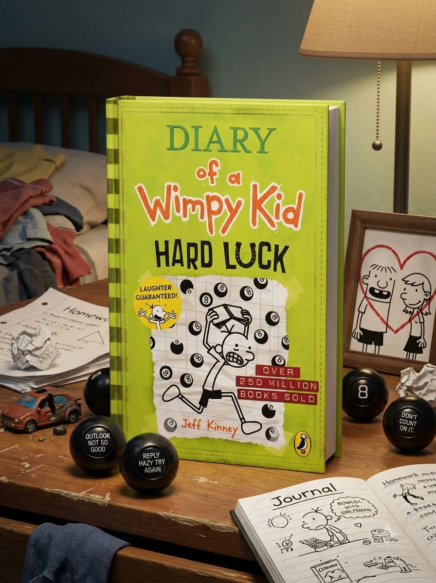 Diary of a Wimpy Kid: Hard Luck. Book 8 — Книги іноземною мовою