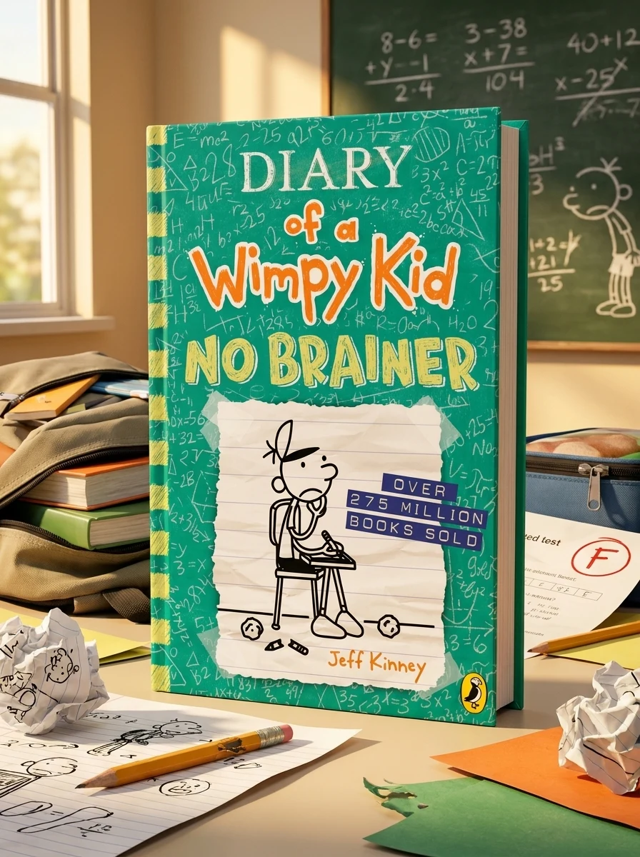 Diary of a Wimpy Kid. No Brainer. Book 18 — Дитяча література