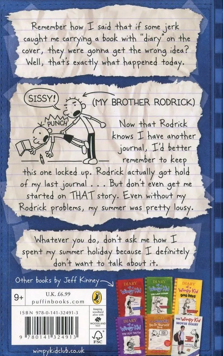 Diary of a Wimpy Kid. Rodrick Rules. Book 2 — Джеф Кінні, фото 5