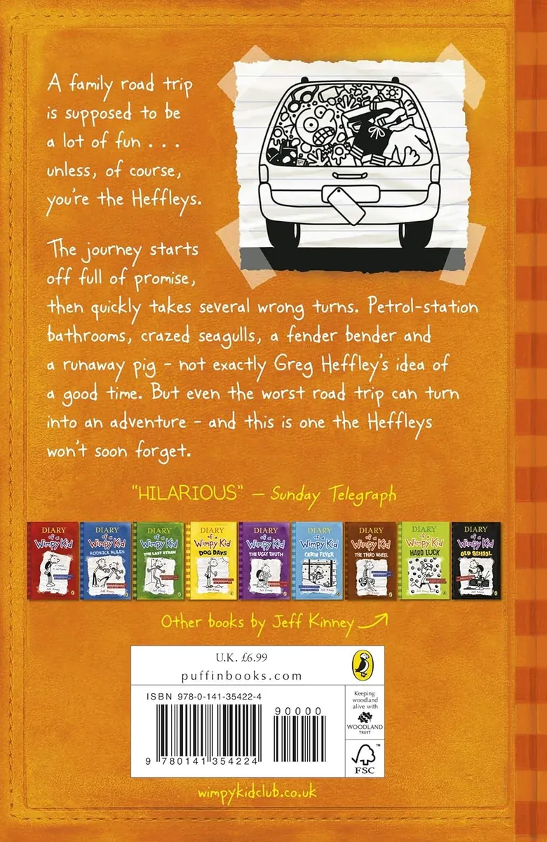 Diary of a Wimpy Kid Book 9: The Long Haul — Кінні Джеф, фото 4