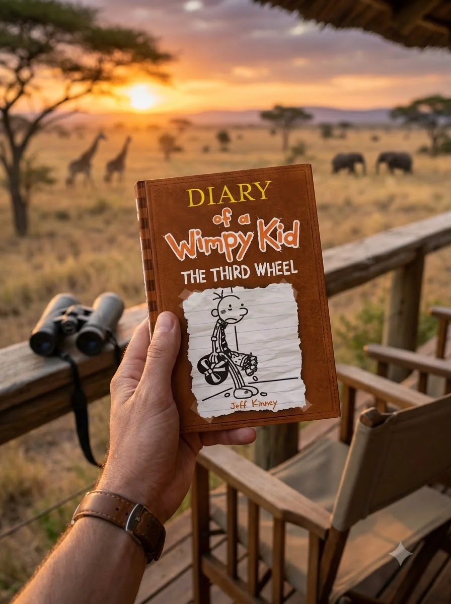 Diary of a Wimpy Kid. The Third Wheel. Book 7 — Джеф Кінні, обкладинка