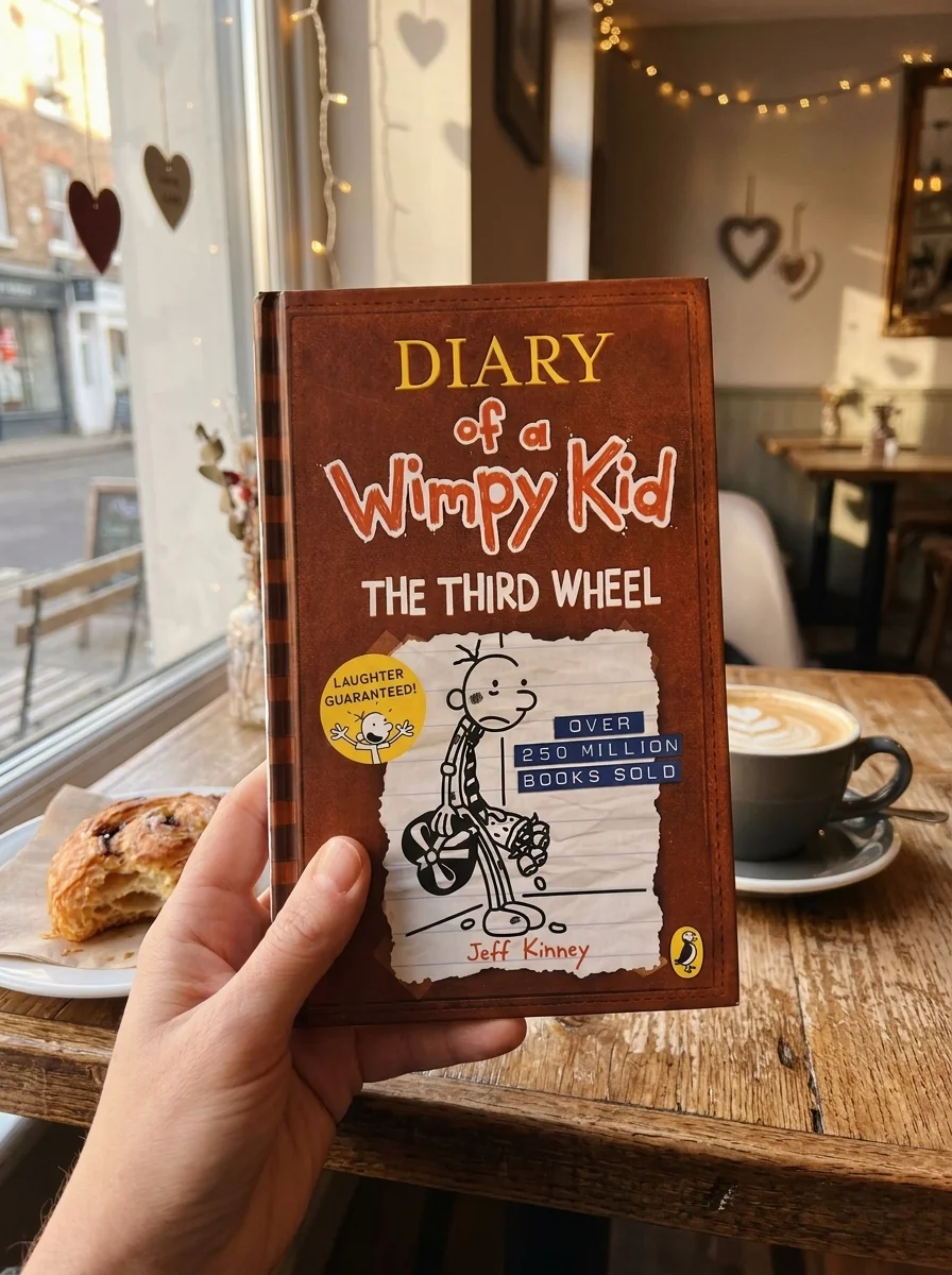 Diary of a Wimpy Kid Book7: The Third Whell — Кінні Джеф, обкладинка
