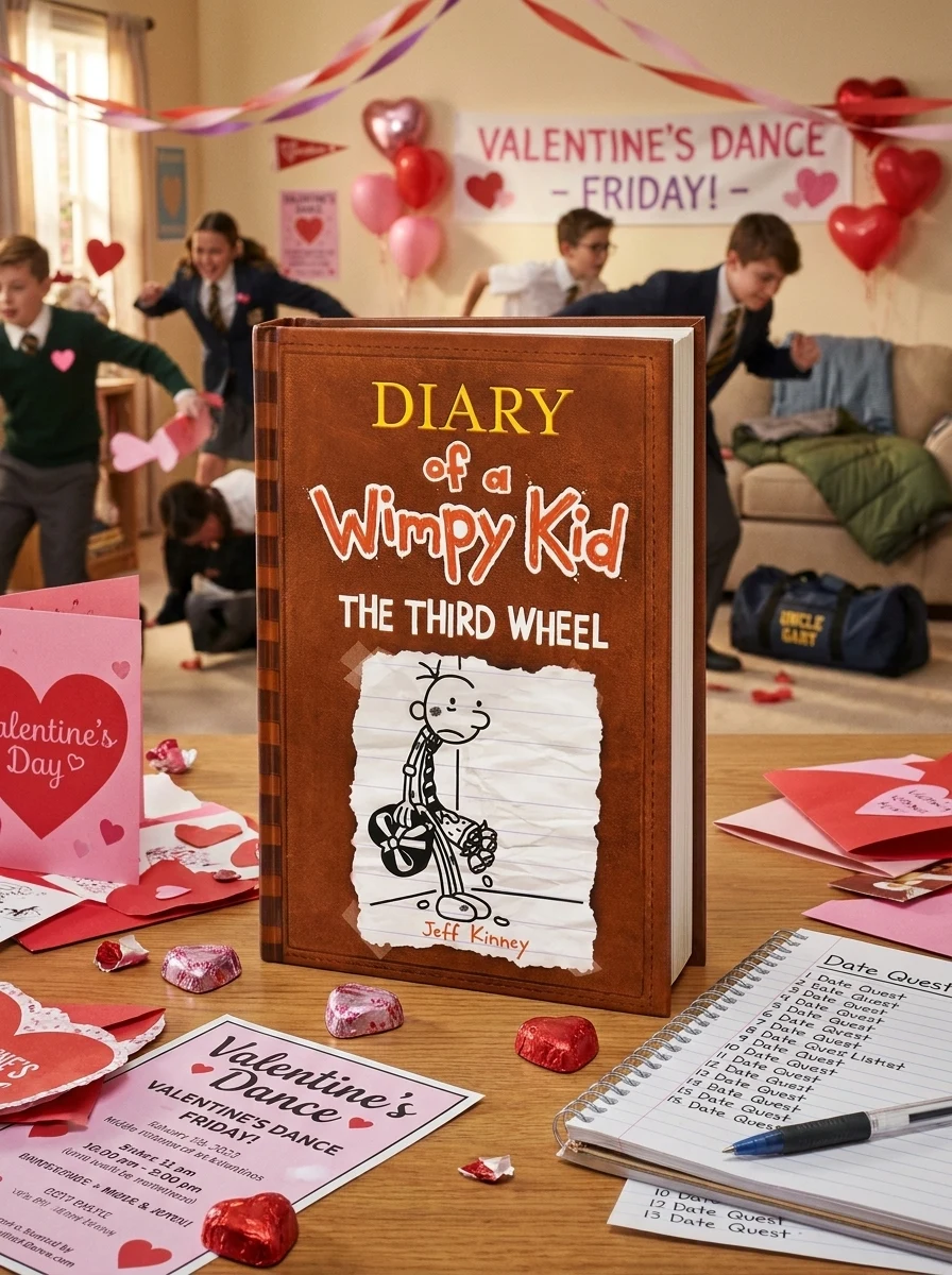 Diary of a Wimpy Kid: The Third Wheel. Book 7 — Книги іноземною мовою