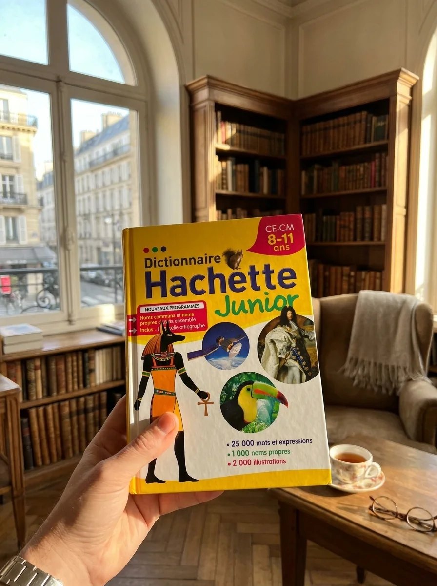 Dictionnaire Hachette junior. CE-CM 8-11 ans, обкладинка