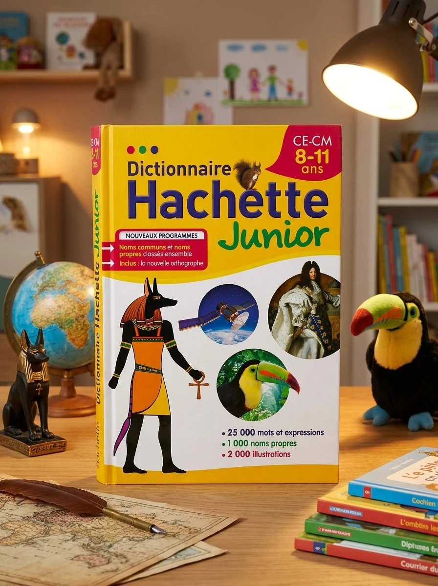 Dictionnaire Hachette junior. CE-CM 8-11 ans — Вивчення мов