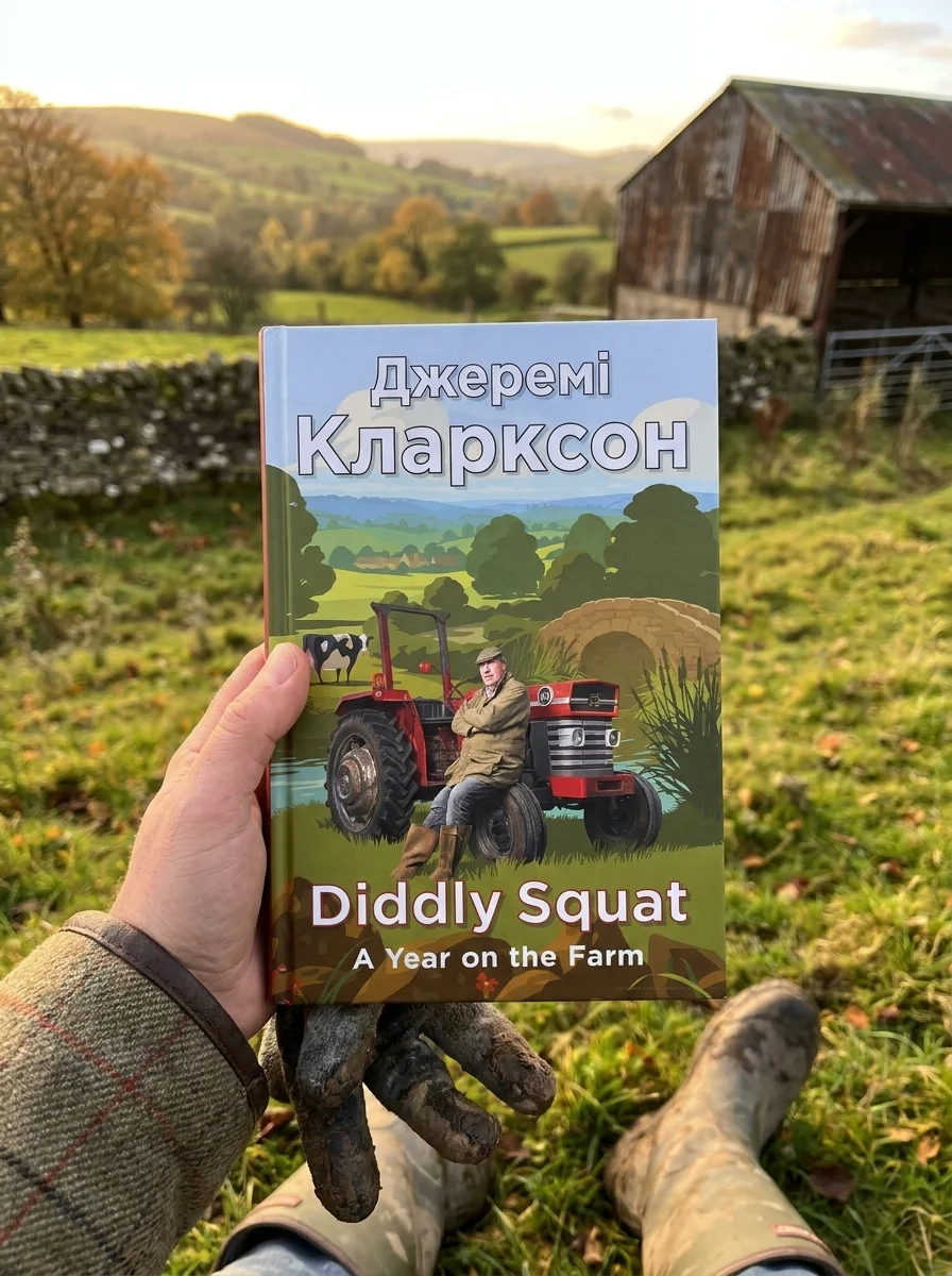 Diddly Squat — Джеремі Кларксон, обкладинка