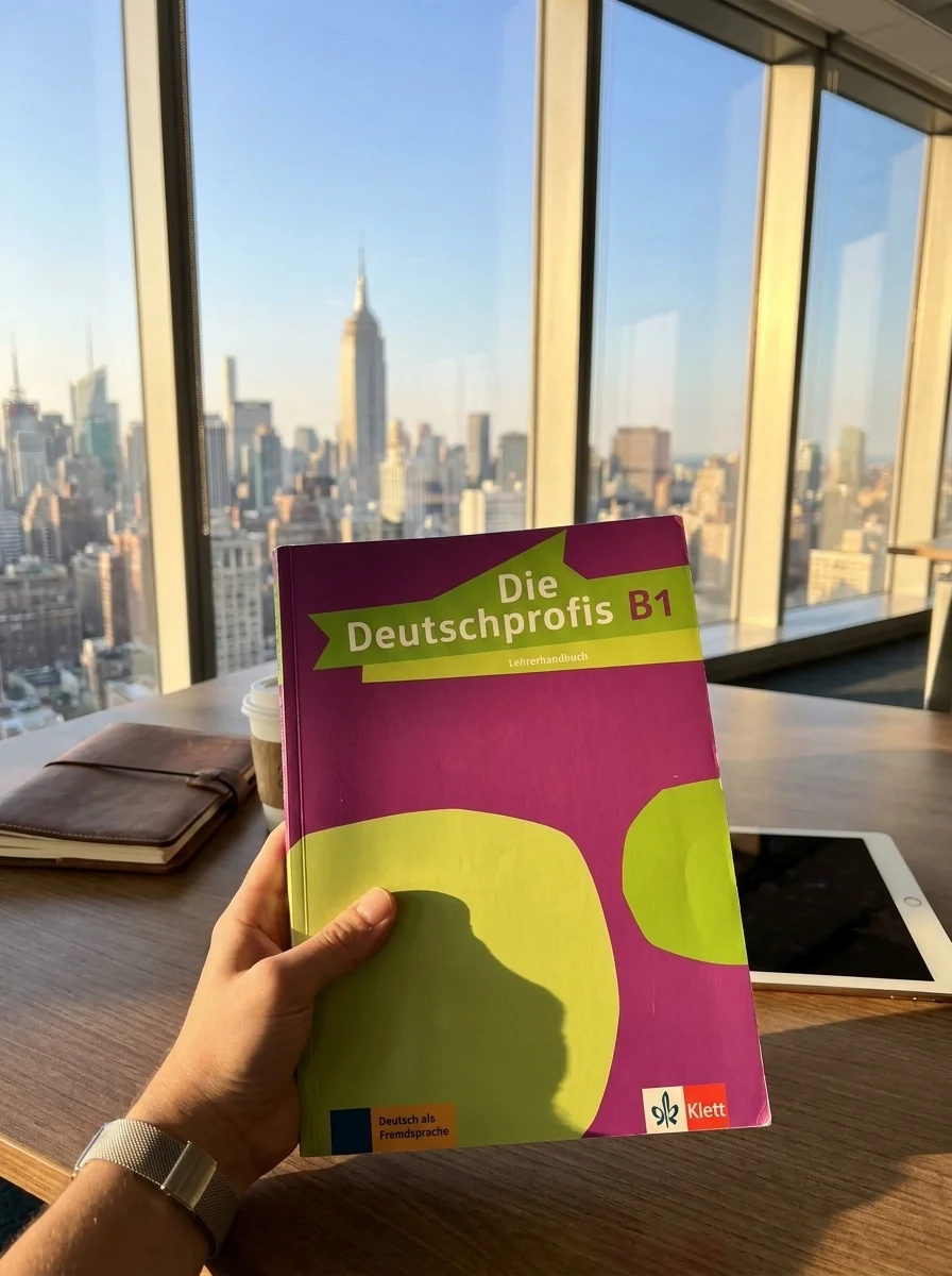 Die Deutschprofis B1 Lehrerhandbuch. Книга для вчителя — Klett, обкладинка