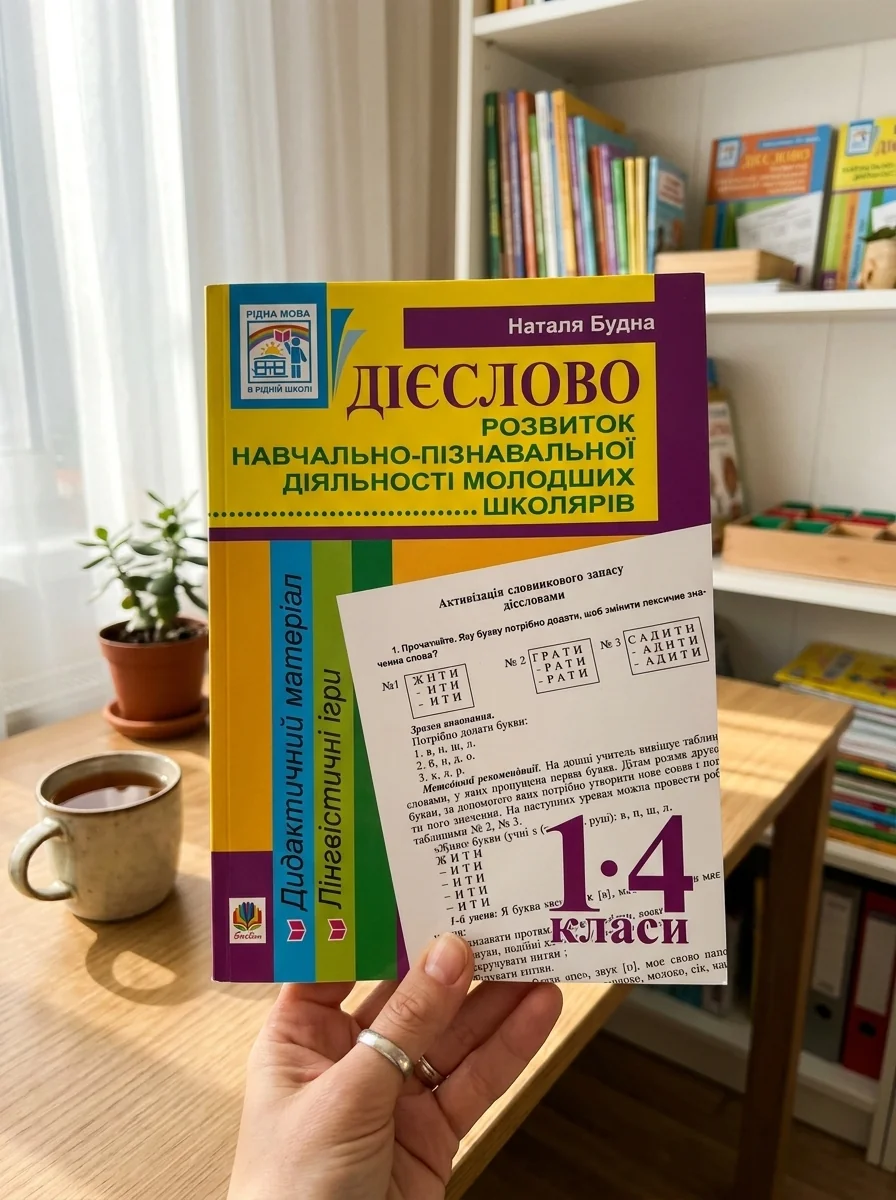 Дієслово. Розвиток навчально-пізнавальної діяльності молодших школярів. 1-4 класи — Вивчення мов